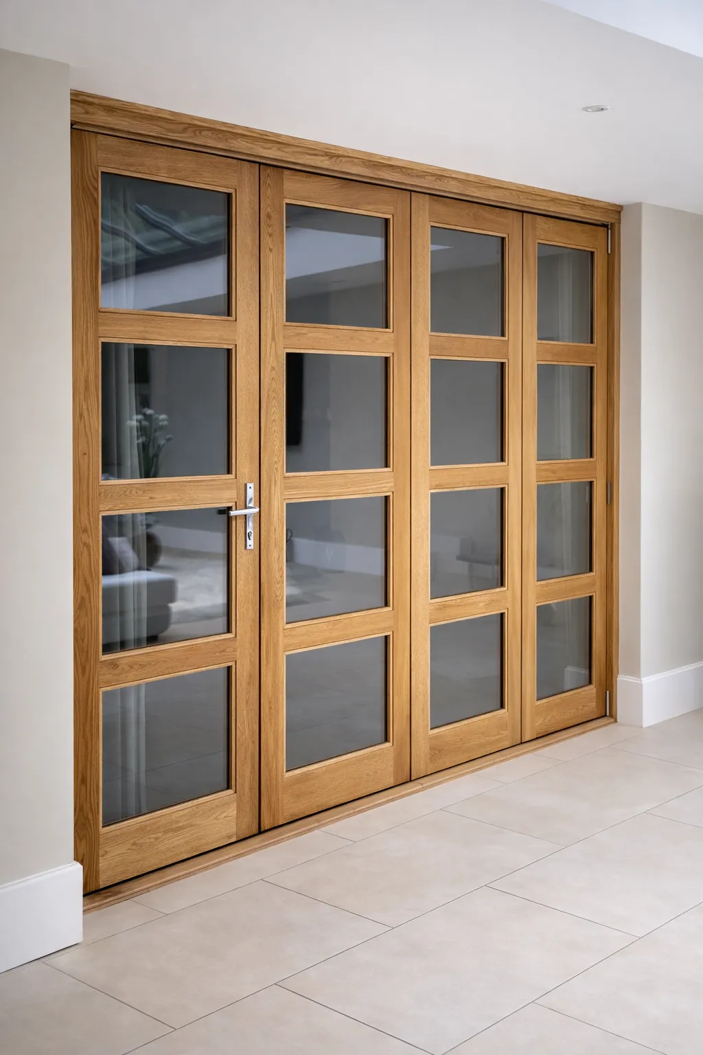 Bespoke timber bi-fold doors (5)