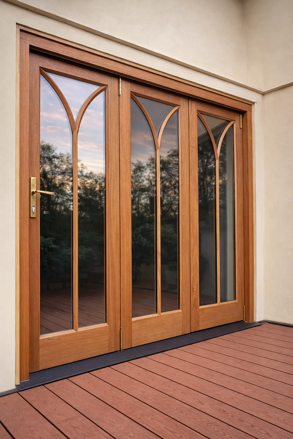 Bespoke timber bi-fold doors (6)