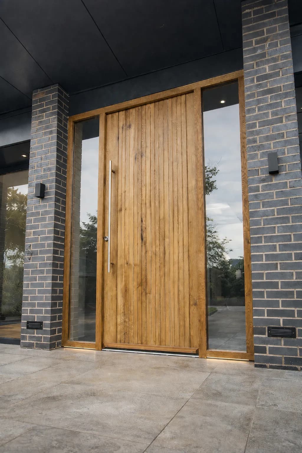 Contemporary timber door set (7)