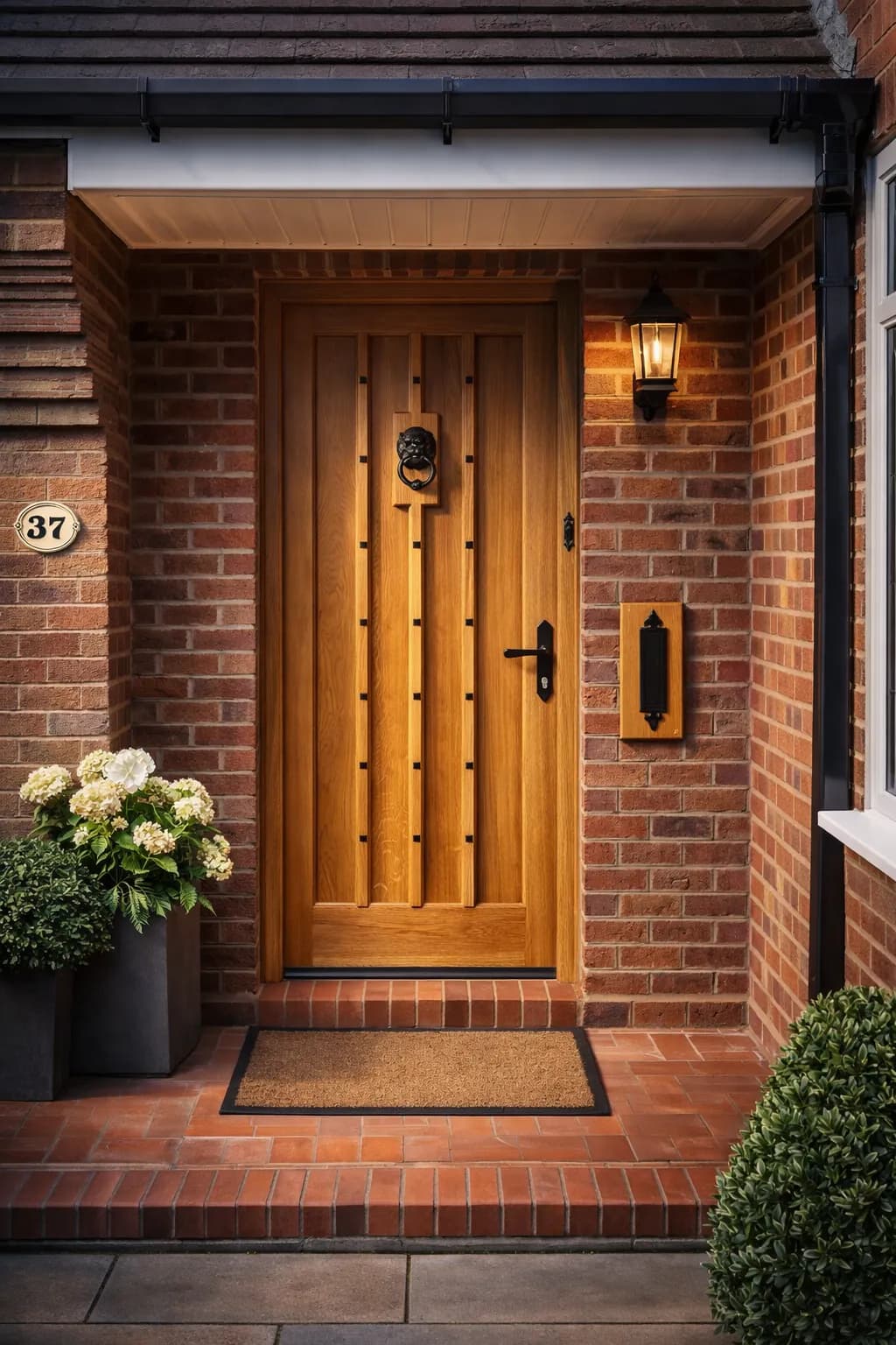 Bespoke farmhouse timber door (2)