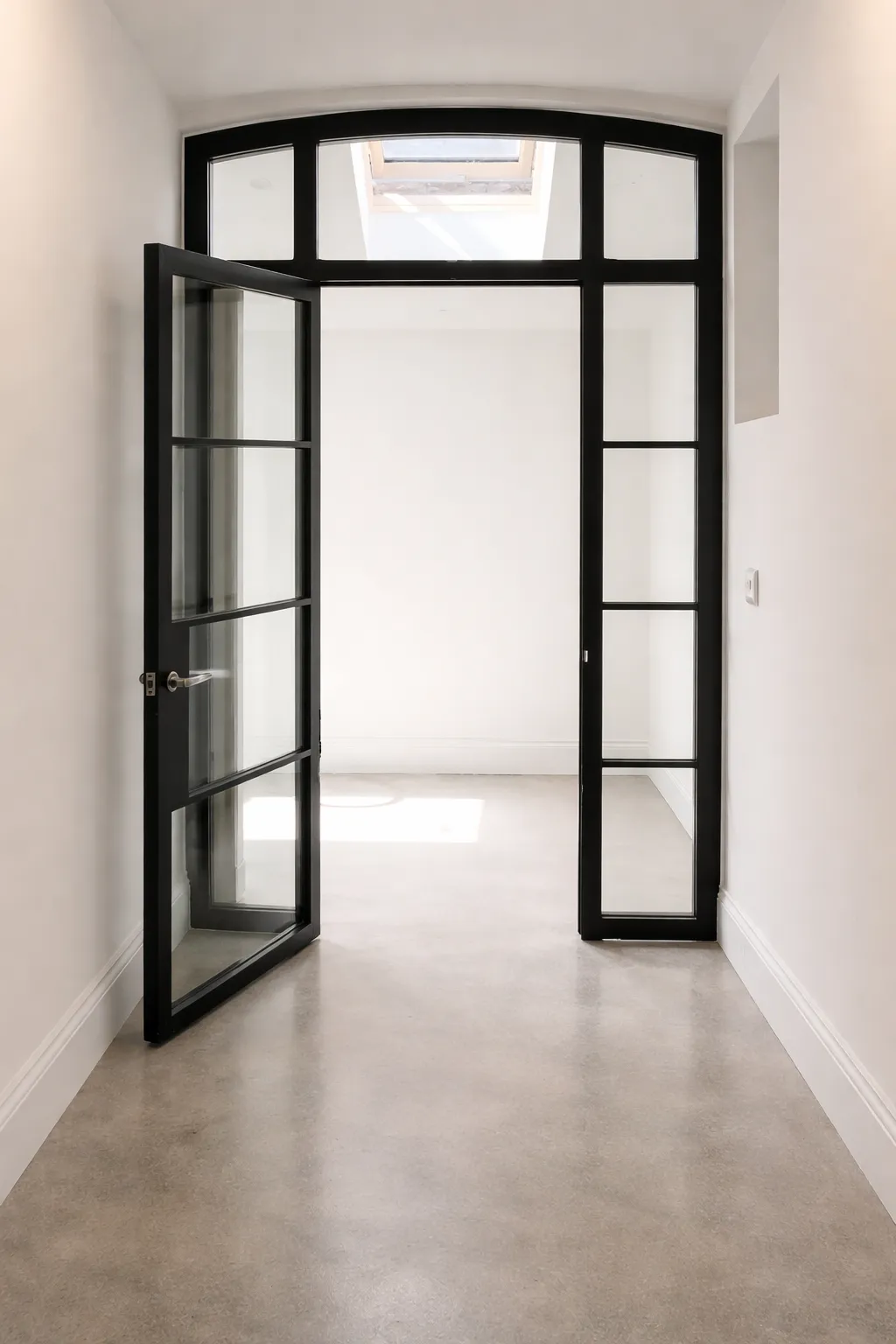 Industrial-style timber door set (1)