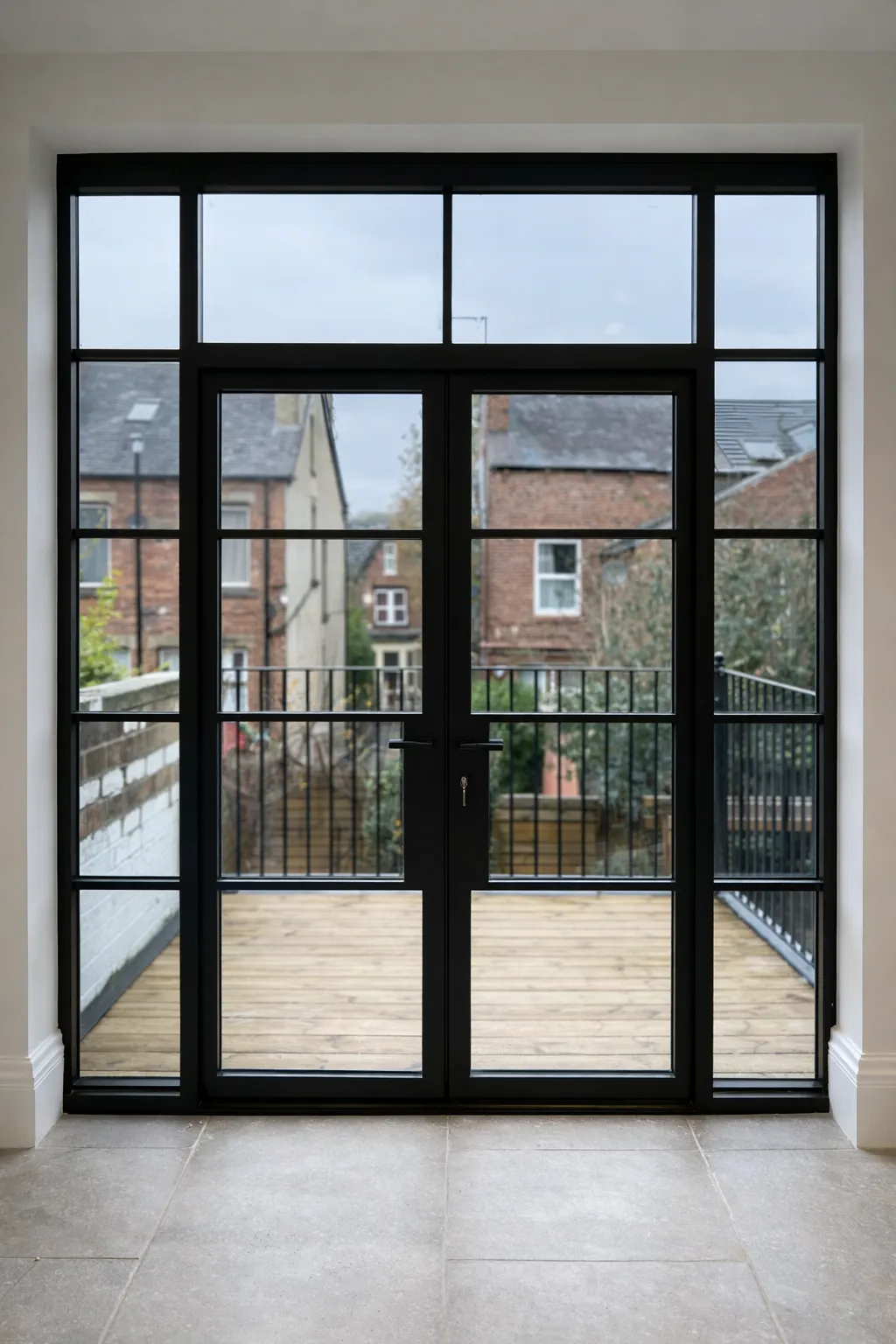 Industrial-style timber door set (8)