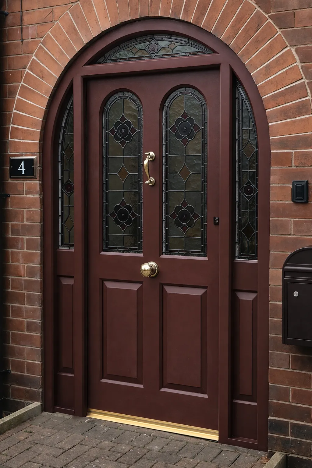 Bespoke period timber front door (1)