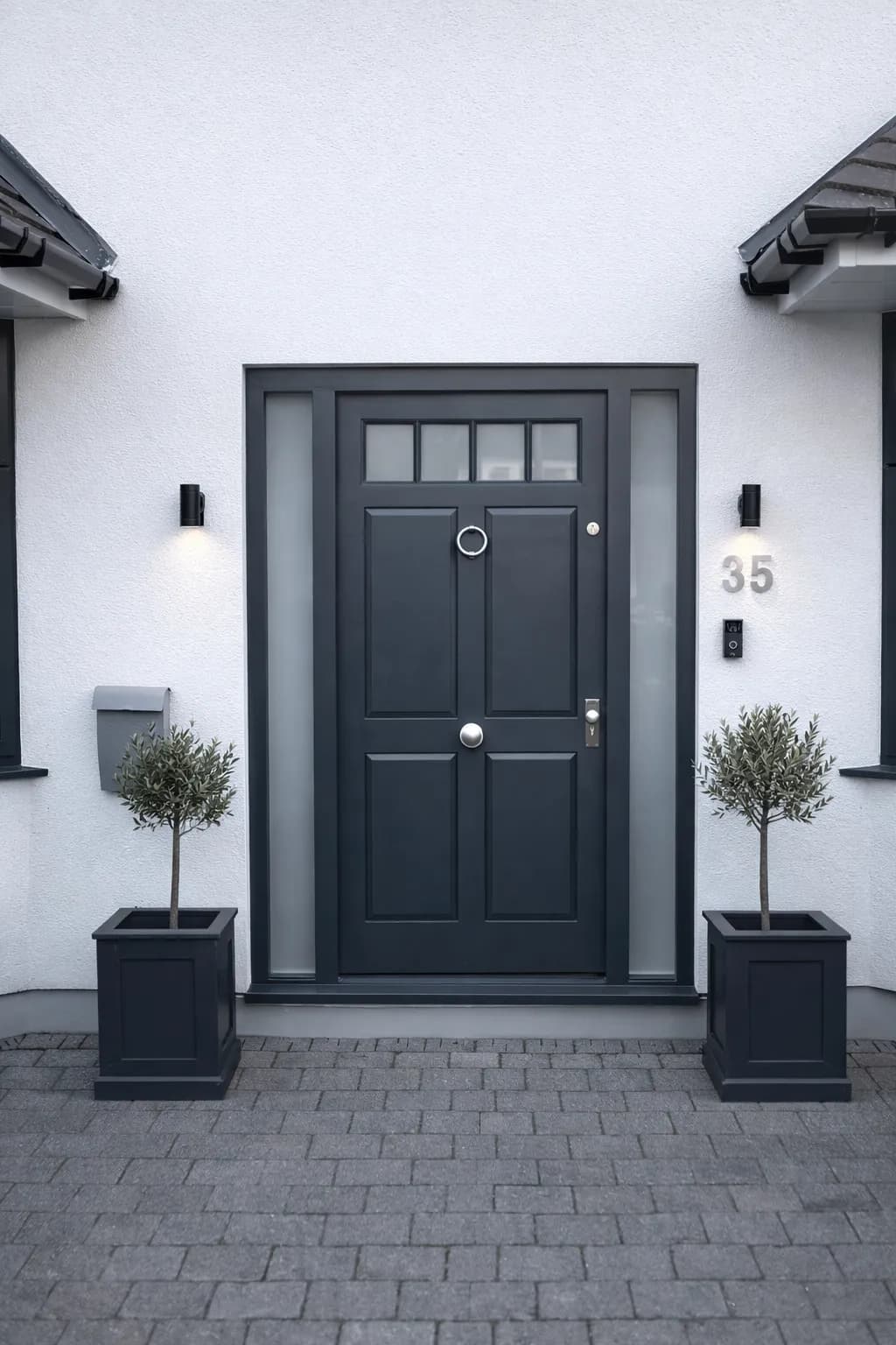 Bespoke period timber front door (3)
