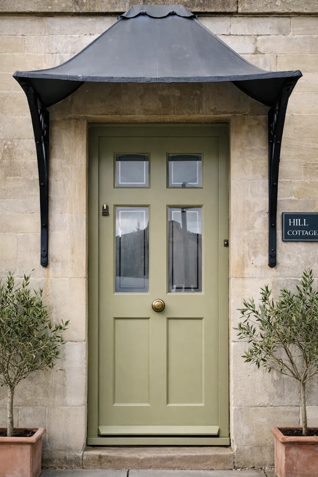 Bespoke period timber front door (1)
