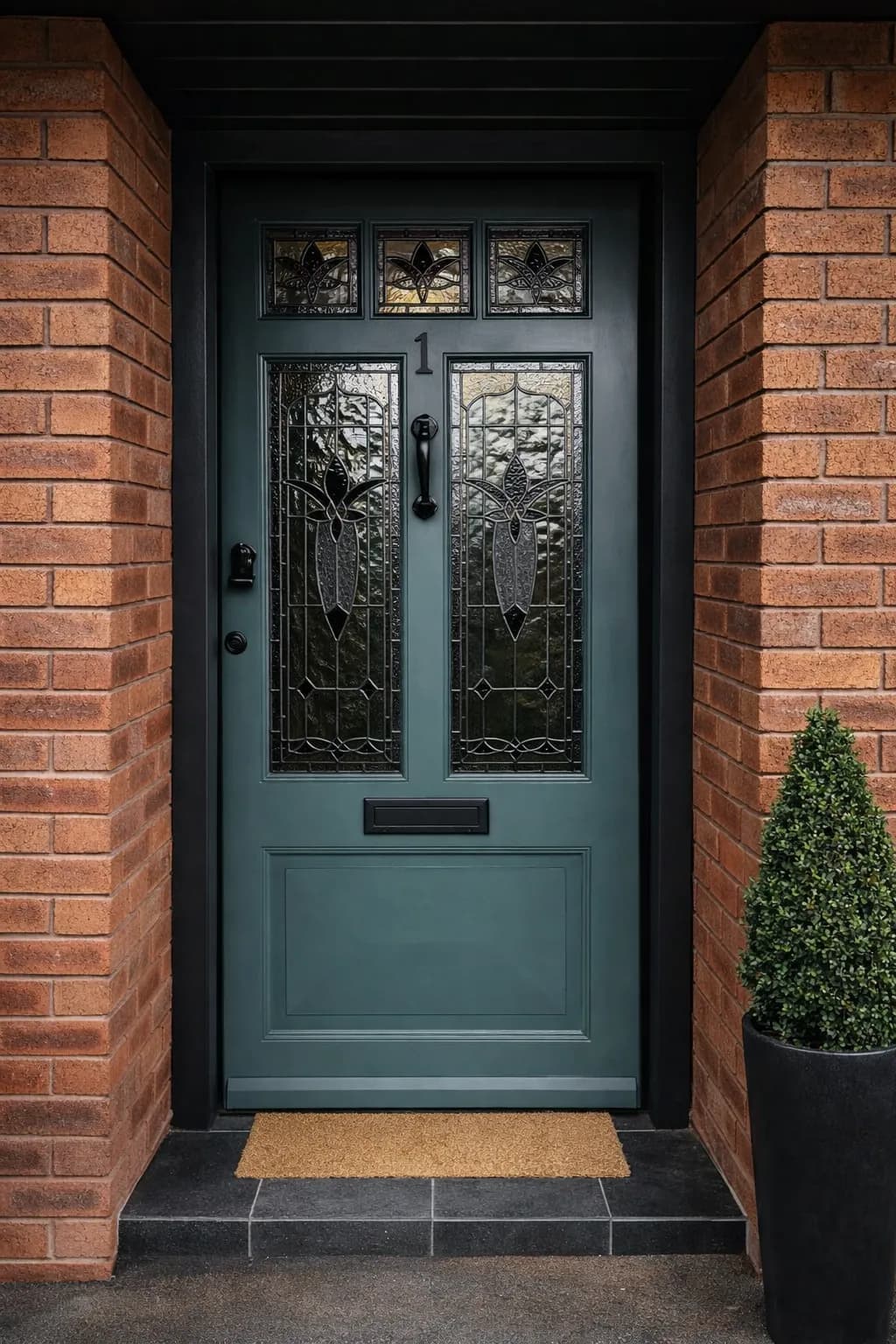 Bespoke period timber front door (2)