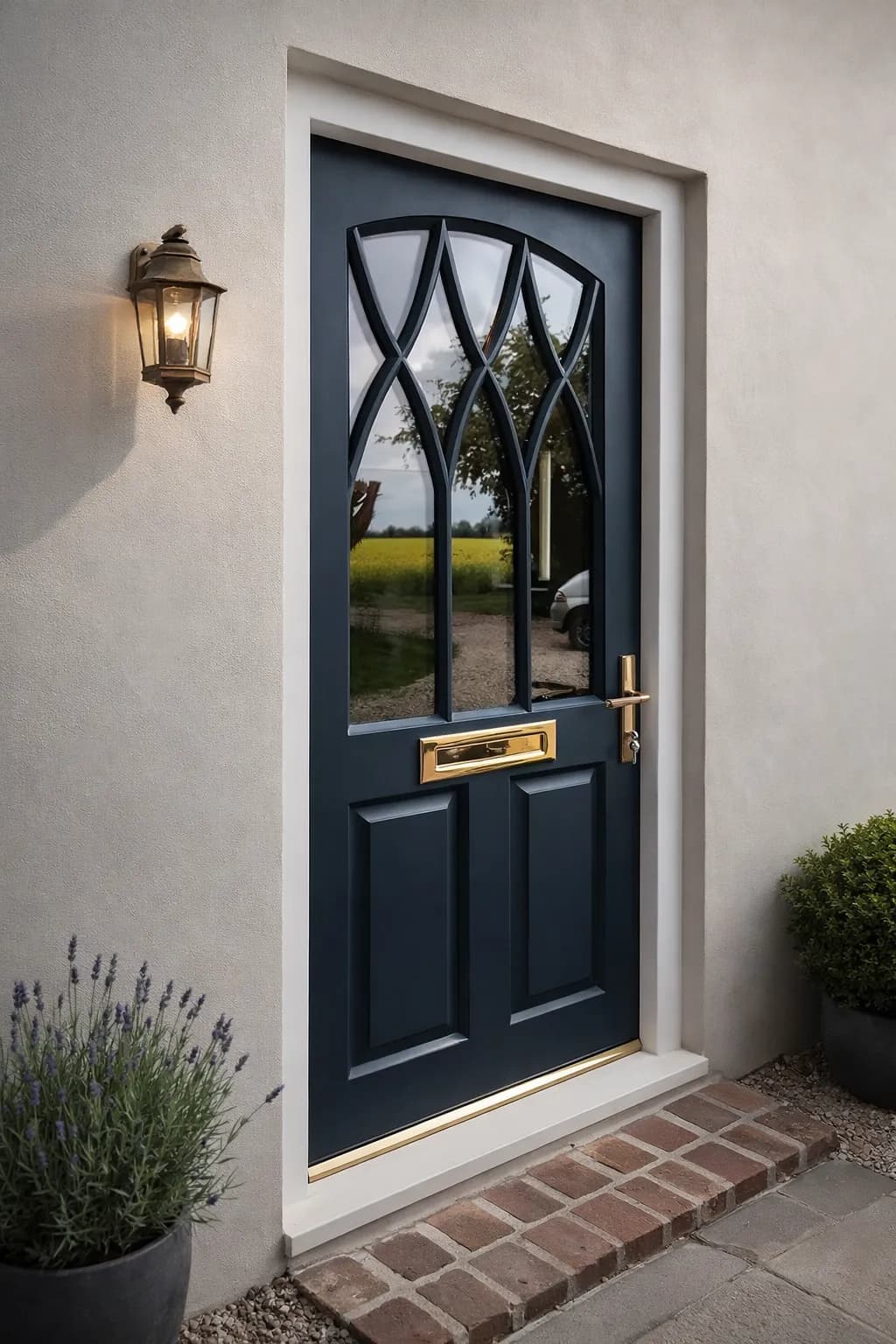 Bespoke period timber front door (4)