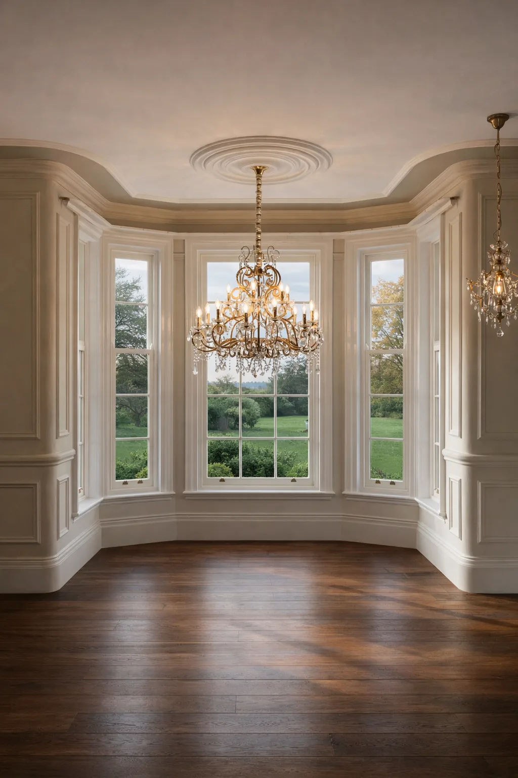 Timber sliding sash window in a period property