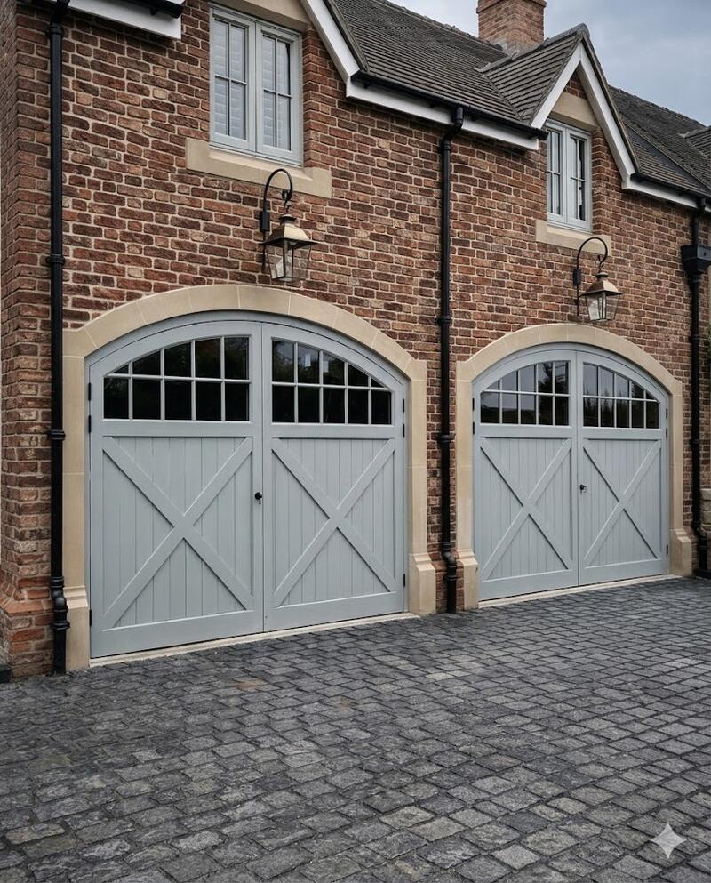 Architectural Garage Door Set